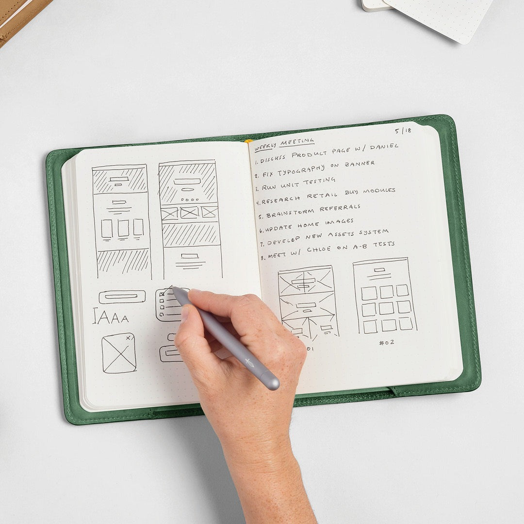 Confidant Leather Notebook Case