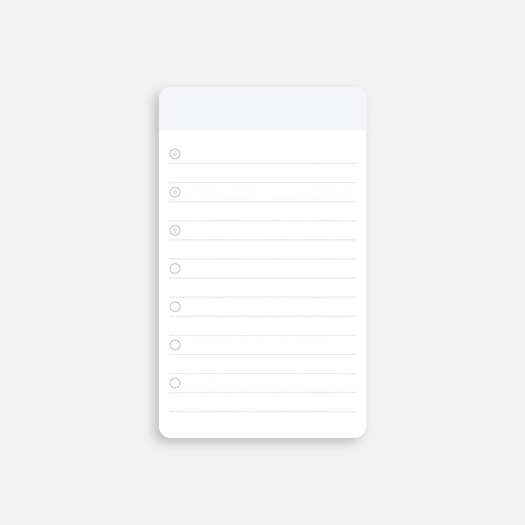 Strategist Index Cards