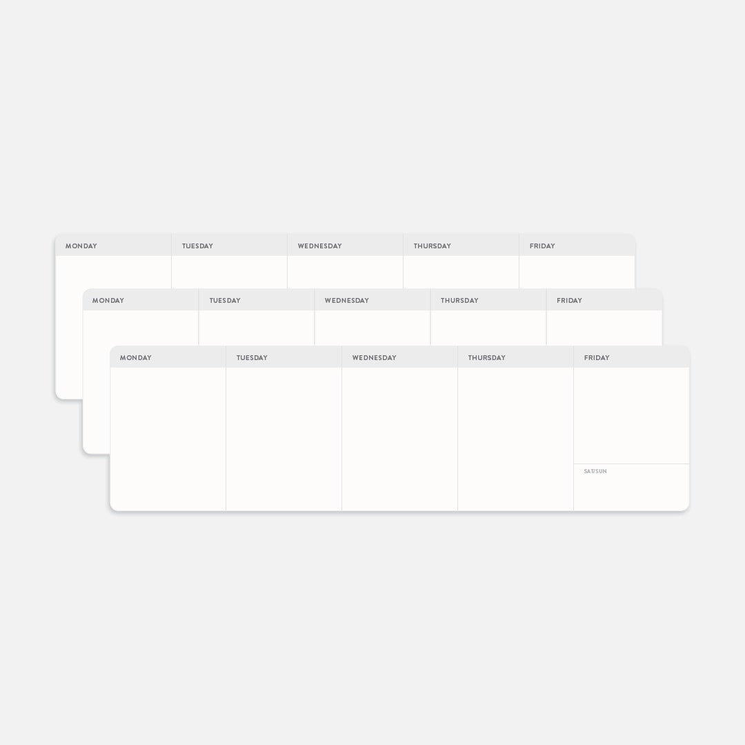 Mastermind Week Pad