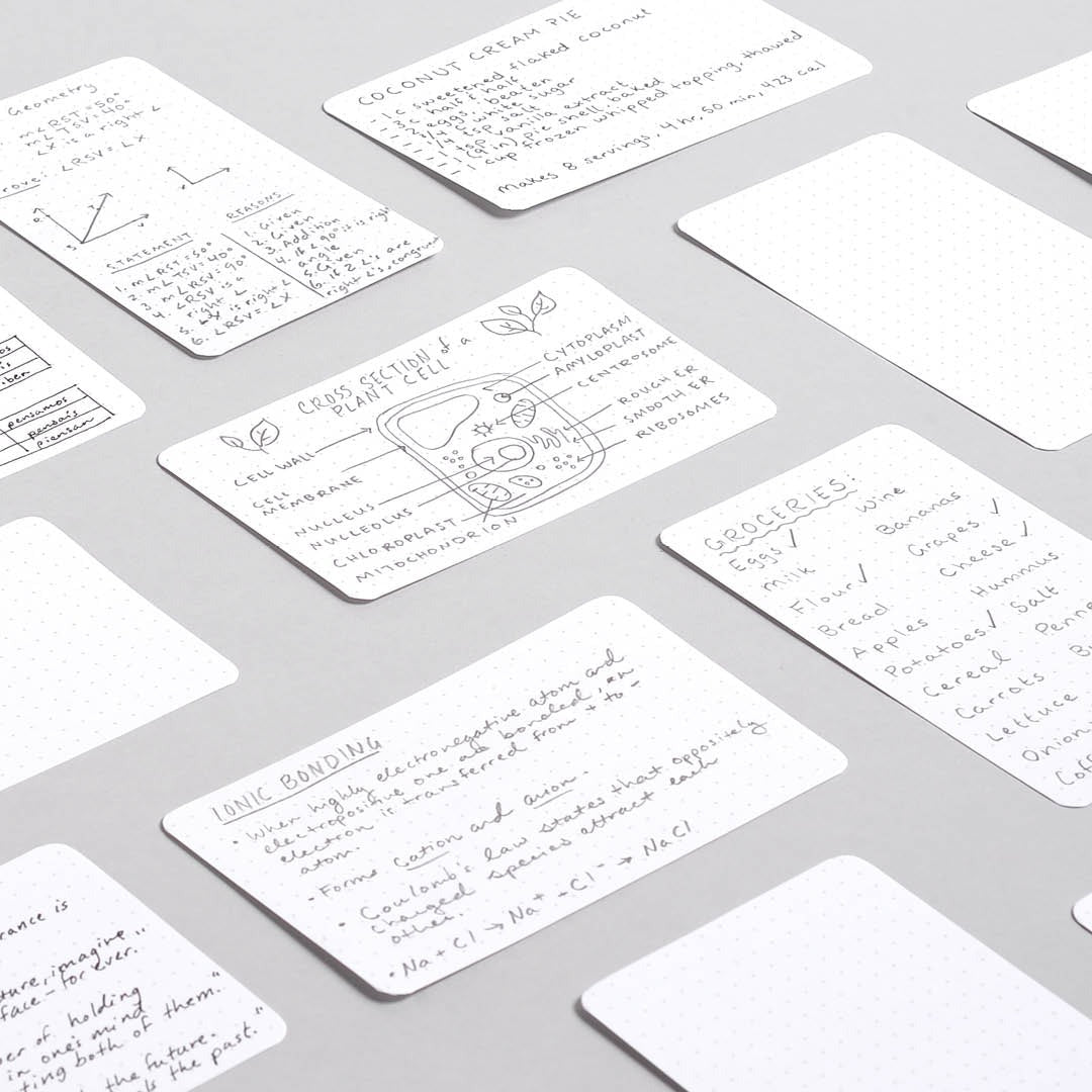 Strategist Index Cards